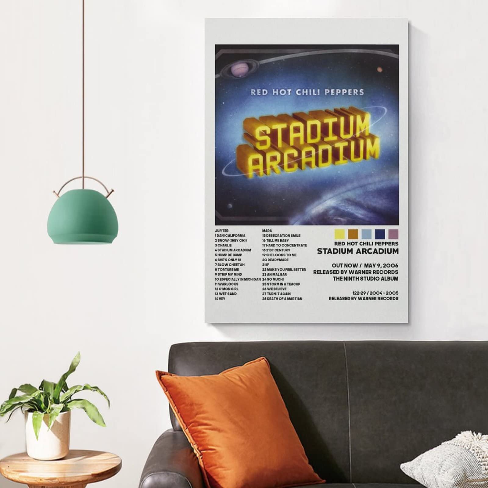DAXXIN Red Hot Chili Peppers - Stadium Arcadium Canvas Poster Wall